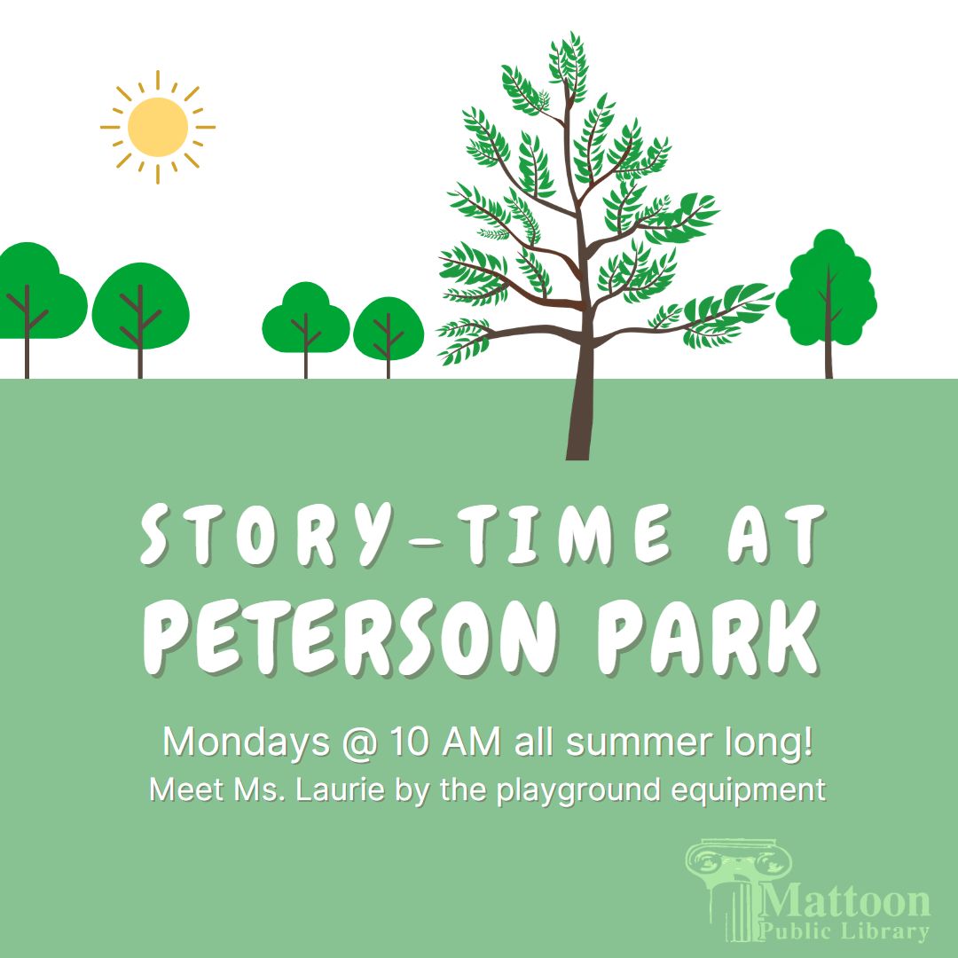 Storytime in the park – Mattoon Public Library