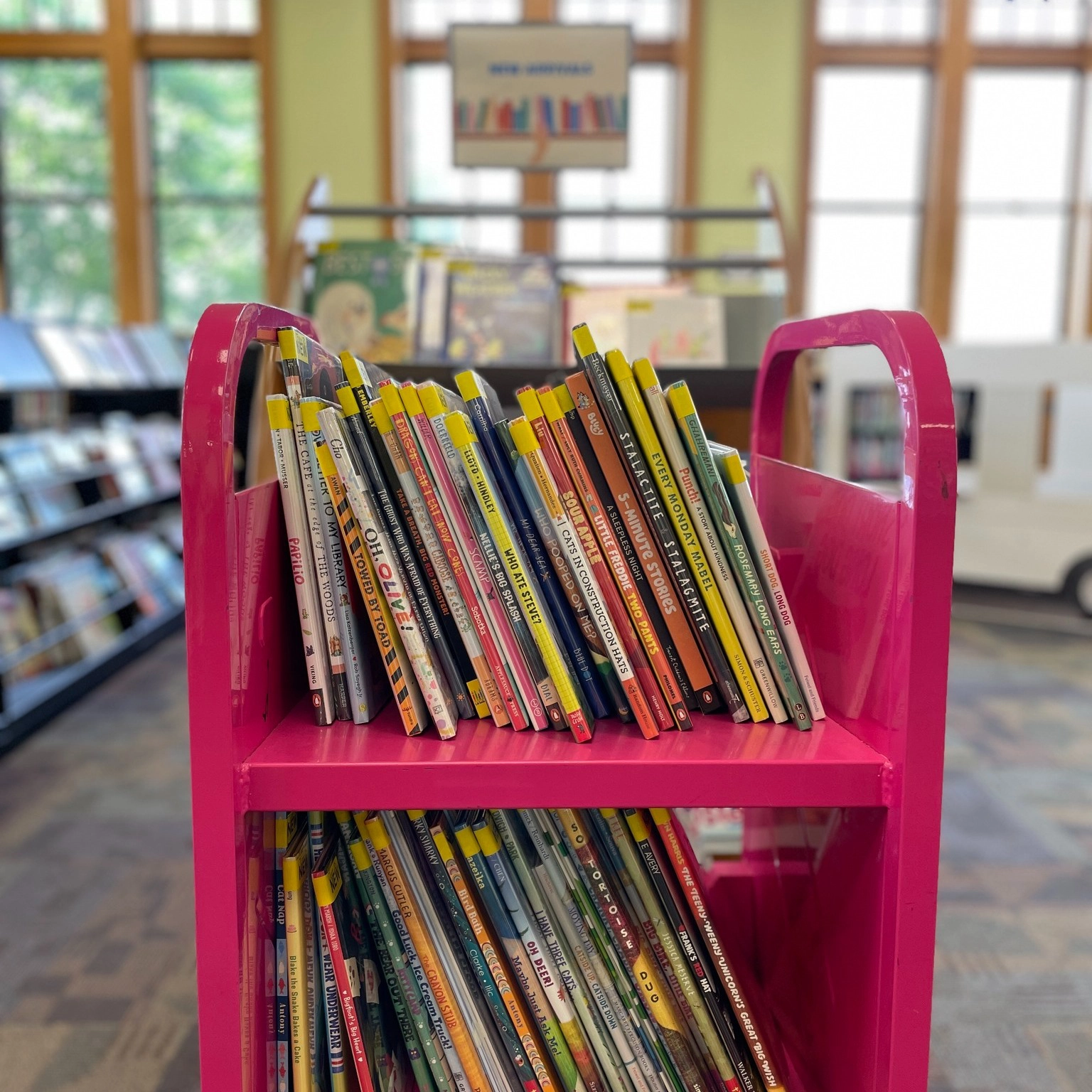 Books on Cart